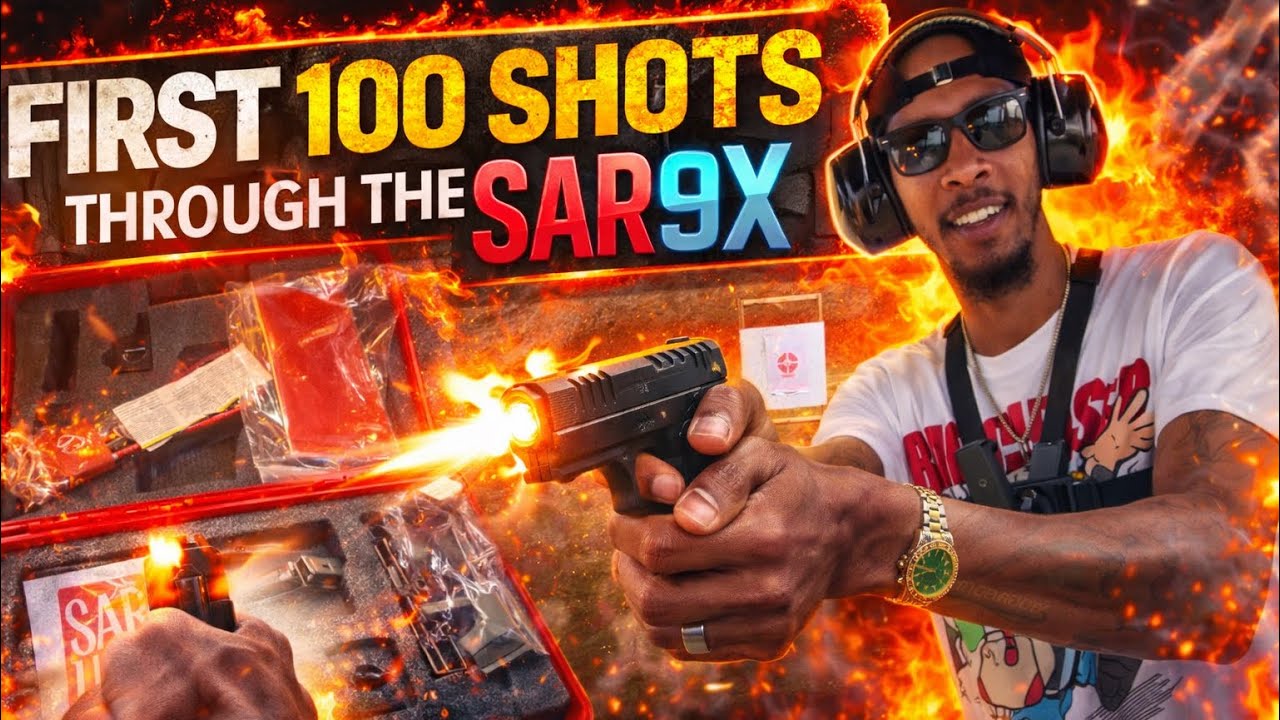 Первые 100 выстрелов из моего нового #SAR9X *прошли идеально* #оружие #длятебя