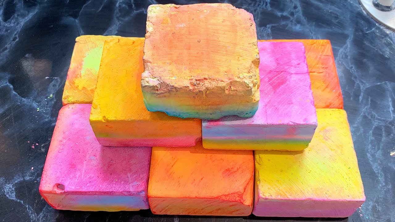 ASMR | 14k celebration crush | Tye dye invictus | crunchy | powdery | satisfying | relaxing |