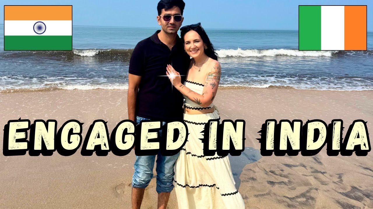 IRISH FOREIGNER & INDIAN ENGAGED IN INDIA! 💍🇮🇳