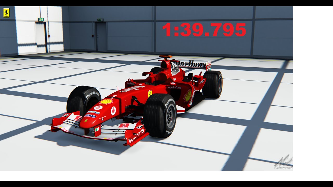 Assetto Corsa Ferrari F2004 Spa Setup + Driving Guide
