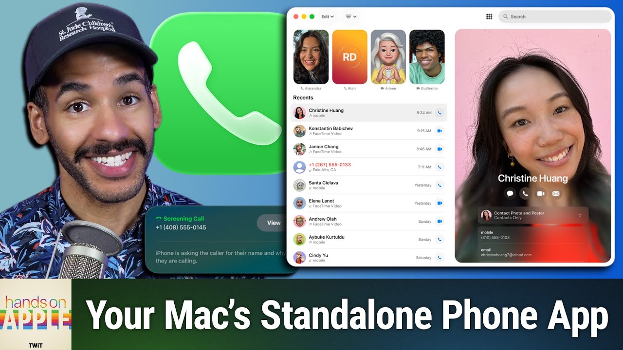 Встречайте новое приложение для macOS Phone — живой перевод, запись звонков, помощь с удержанием ...