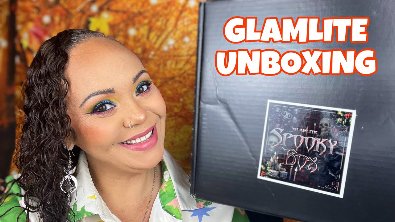 Unboxing Glamlite’s NEW Spooky Mystery Box 🎃👻 | Cyn’s Vanity