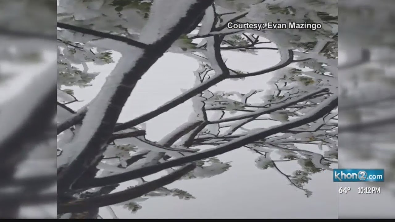 Kauai and Maui Weather