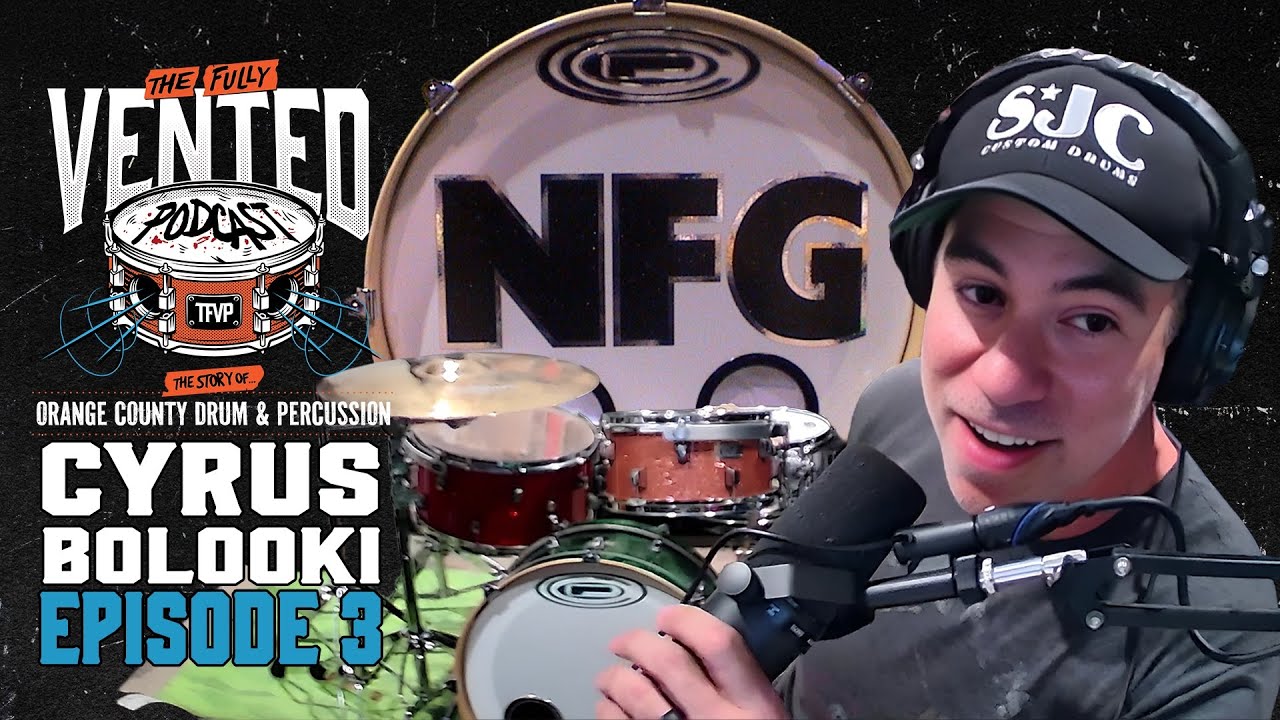 The Iconic OCDP Drums of Cyrus Bolooki of New Found Glory - Episode 3