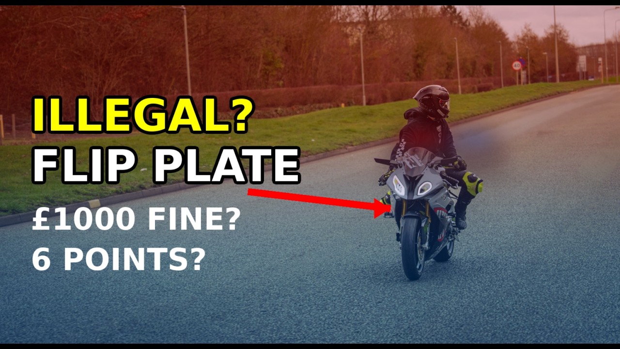 Are Motorcycle Flip Plates Illegal?