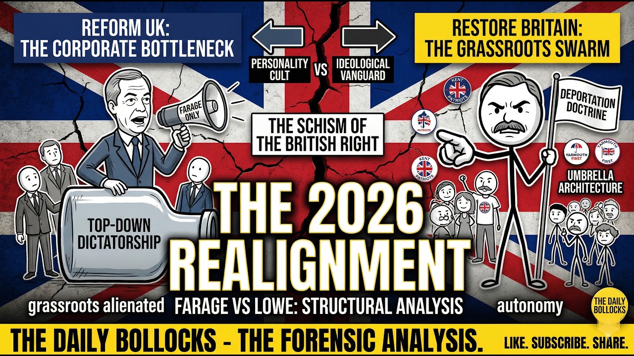 The 2026 Realignment: Reform&rsquo;s Structural Failure and the Rise of the Restore Britain Vanguard