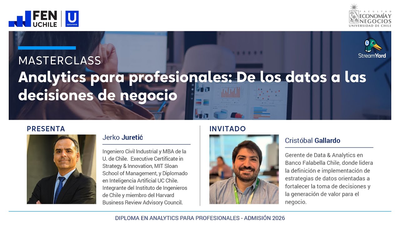 Analytics para profesionales: De los datos a las decisiones de negocio