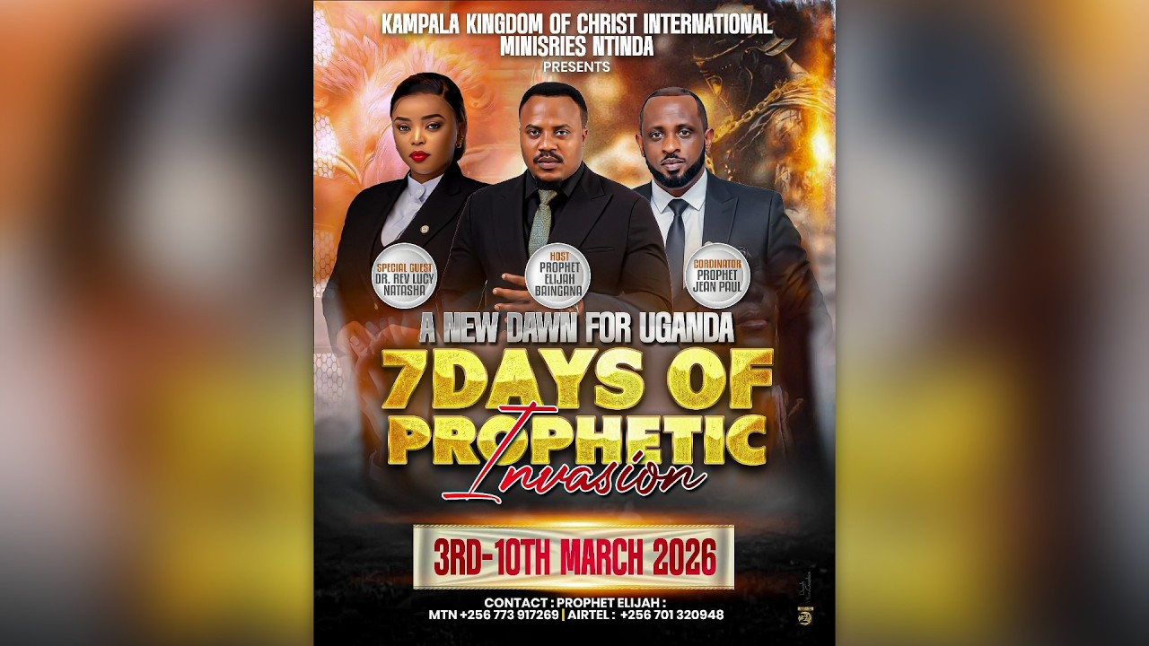 REV. LUCY NATASHA DAY 3 OF 7DAYS OF PROPHETIC INVASION, PROP JEAN PAUL & LIVE IN NTINDA KAMPALA