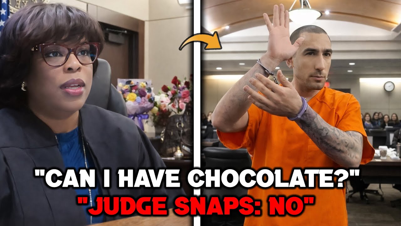 Inmate Asks Judge For CHOCOLATE… Judge’s Response STUNNED Everyone 😳⚖️