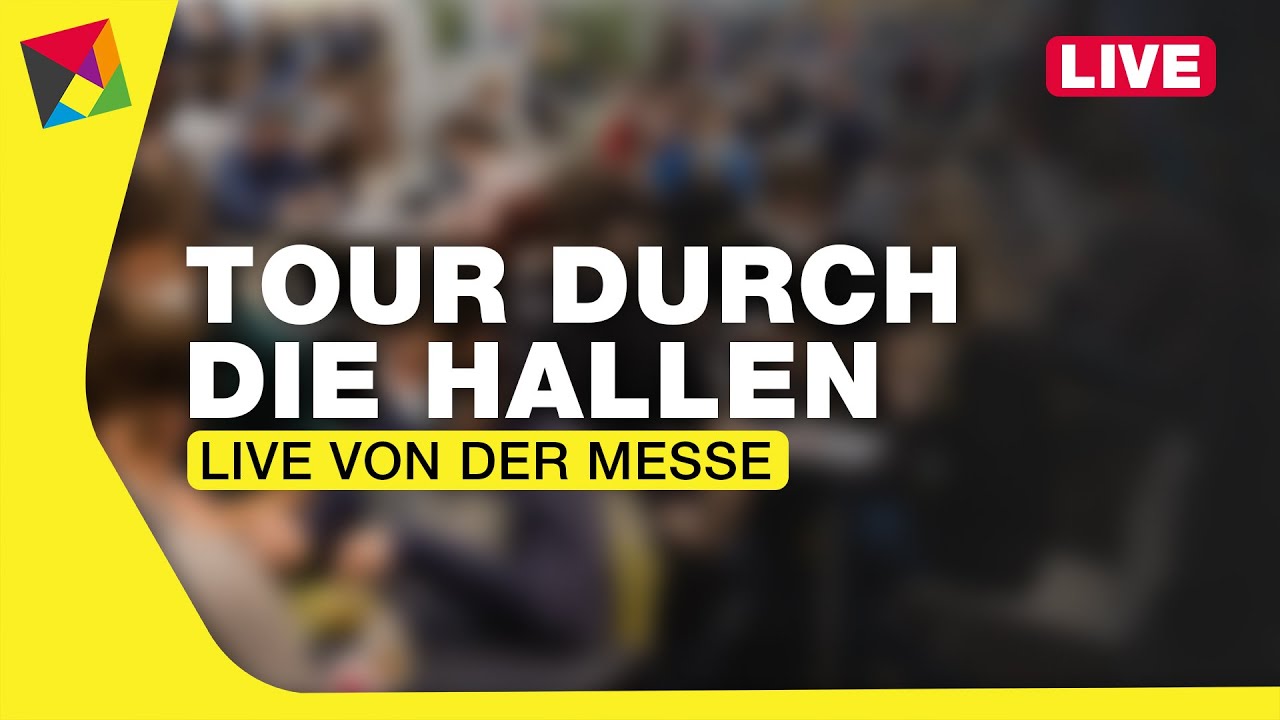 Tour durch die Hallen Tag 1 - Livestream von der SPIEL Essen 2025