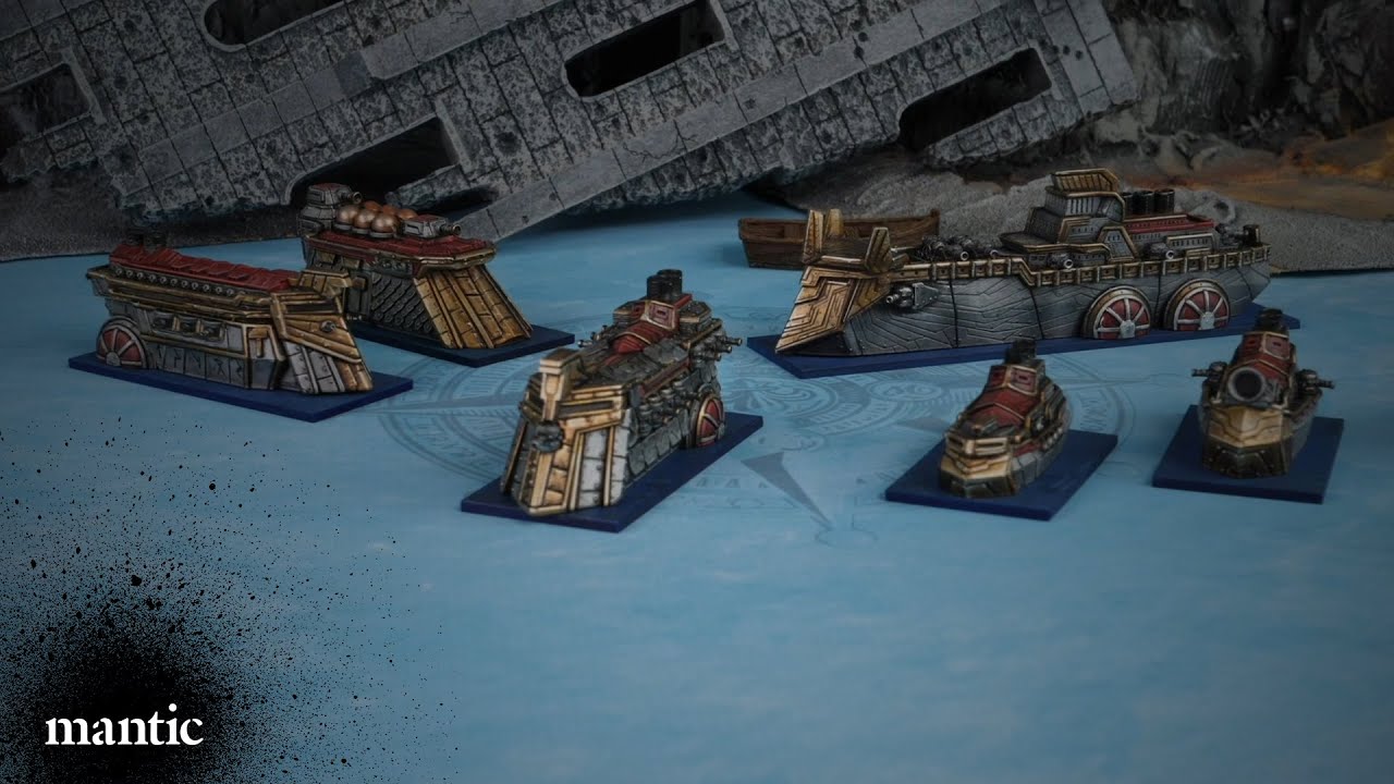 Armada - Dwarf Fleet Showcase