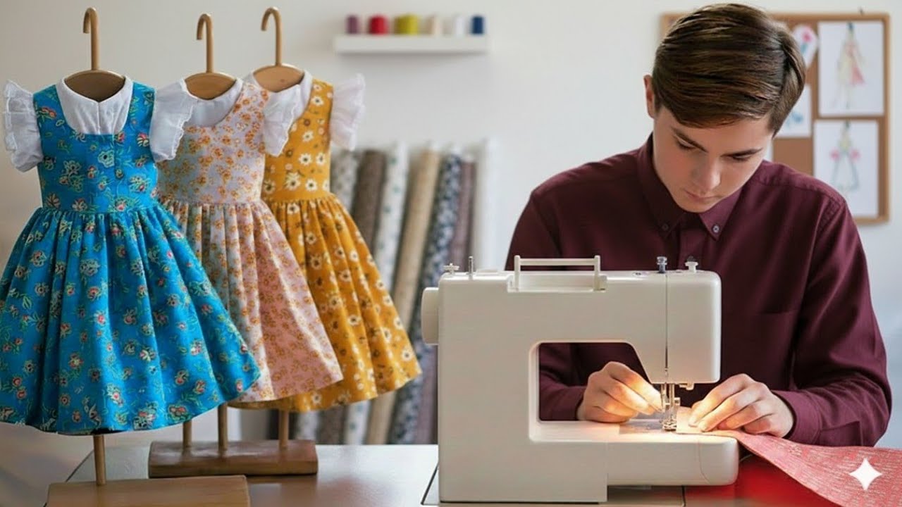 3 Of Easiest Way to Sew A Dress For Kids | Frock Sewing Tips for Begginers | Parvez Design 