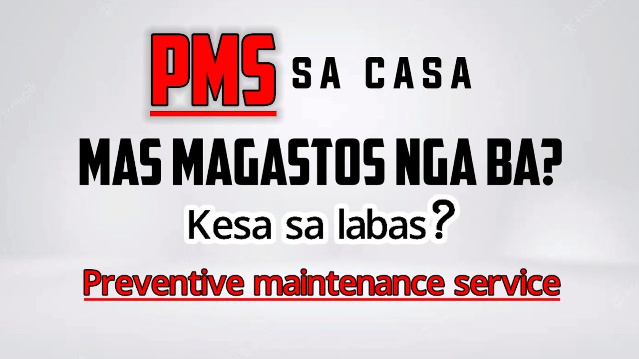 PMS SA CASA | MAS MAGASTOS NGA BA? PANOORIN MO TO MAY MALALAMAN KA.