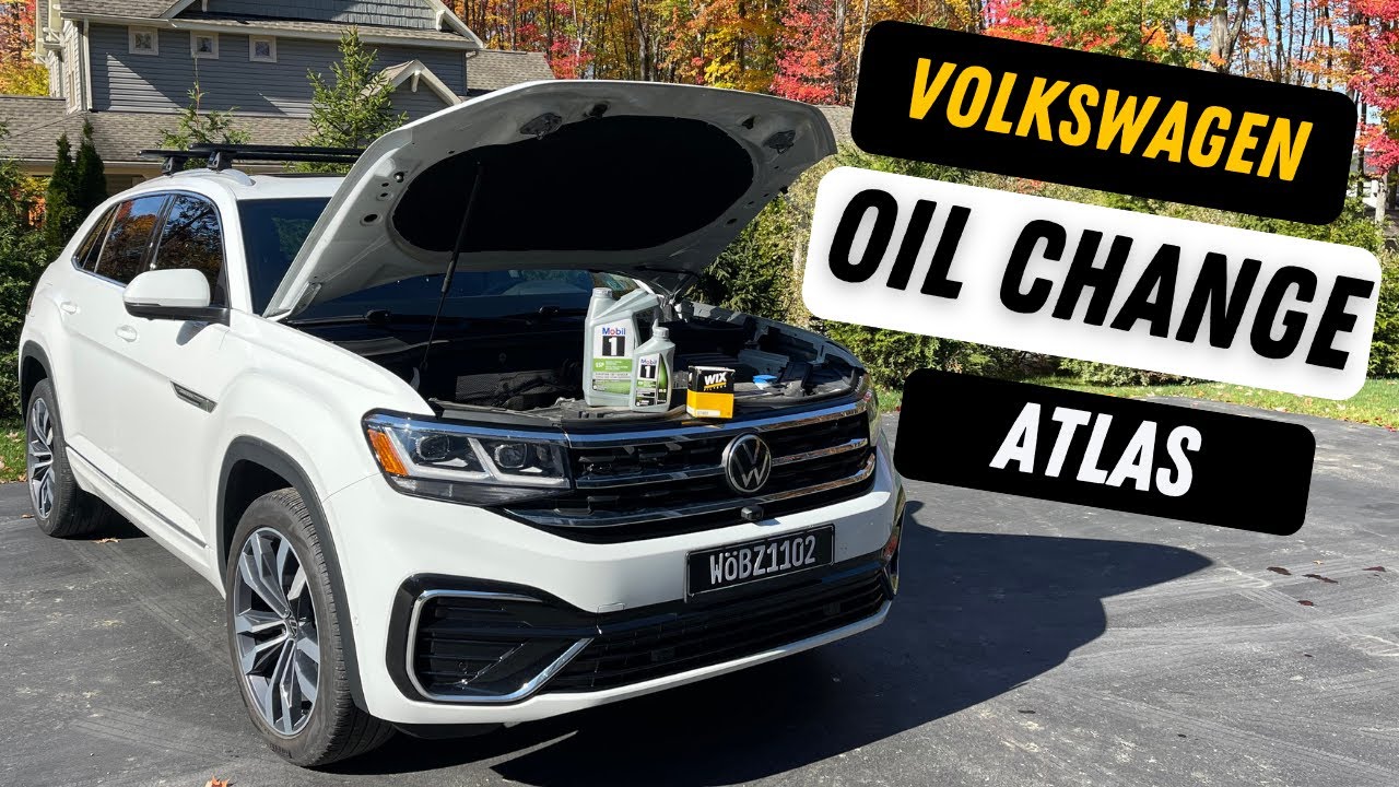 Замена масла VW Atlas — как это сделать — V6