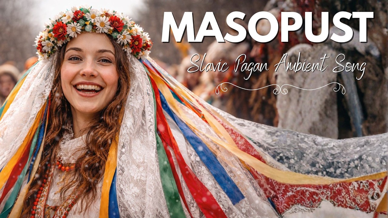 🎭 Masopust Slavic Carnival Song | Joyful Mystic Pagan Folk 🥁🌿