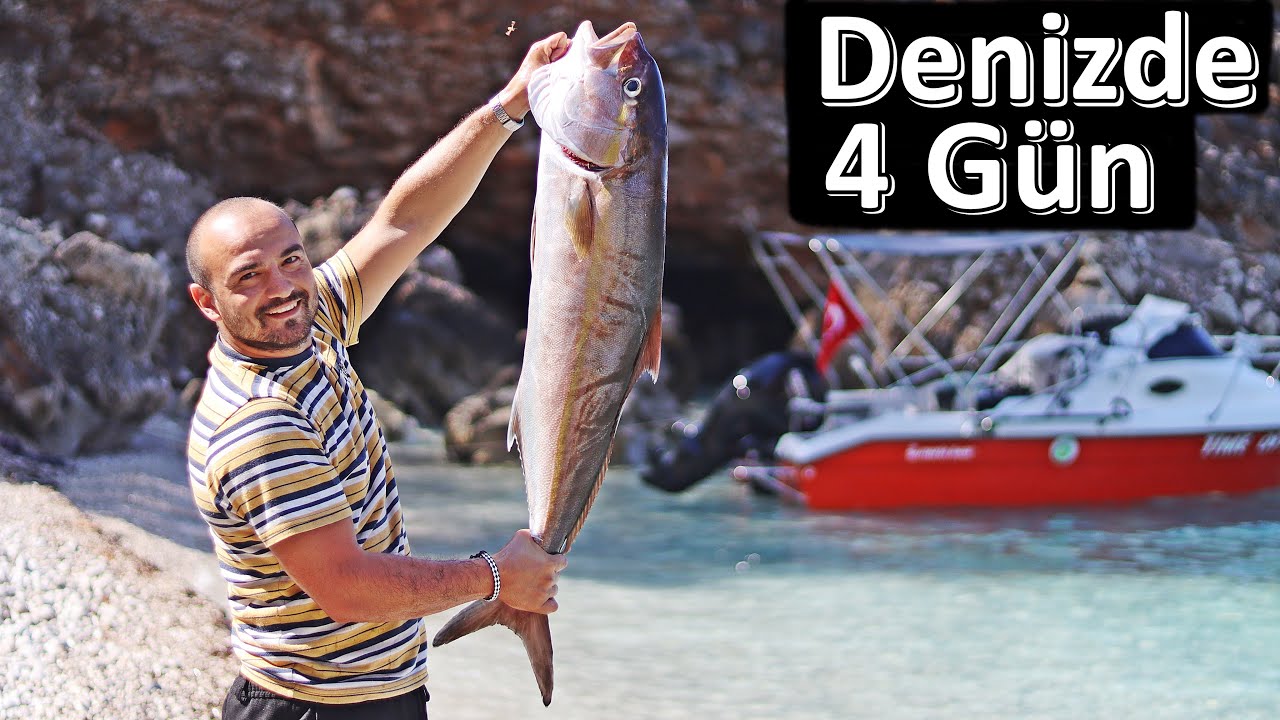 DENİZDE 4 GÜN - YAKALA PİŞİR / Şeytanın Bacağı Kırıldı!!
