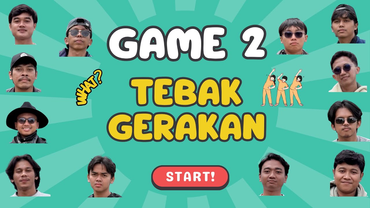 GAMES 2 TEBAK GERAKAN - BAGIAN 4 (Tebak Gerakan Versi Absurd, Dijamin Bikin Ngakak)