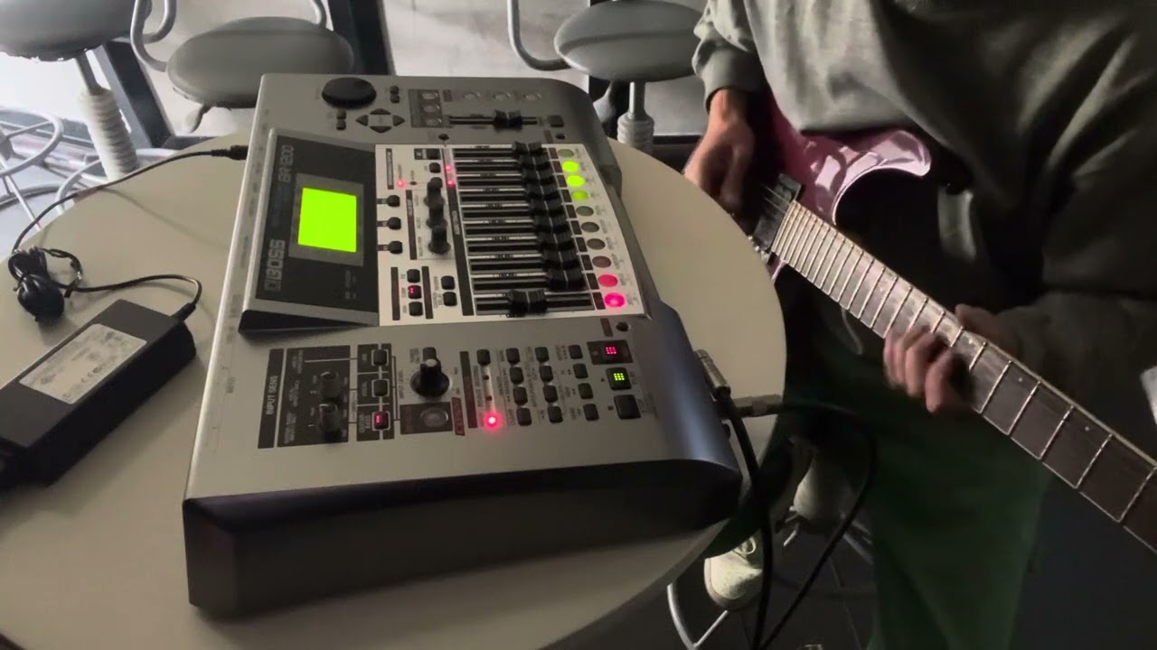 【メルカリ】 BOSS BR-1200 テスト動画