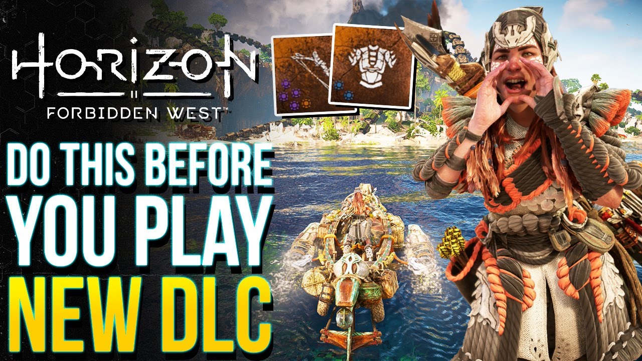 Do This Before You Play BURNING SHORES DLC - Horizon Forbidden West How To Prepare For The New DLC