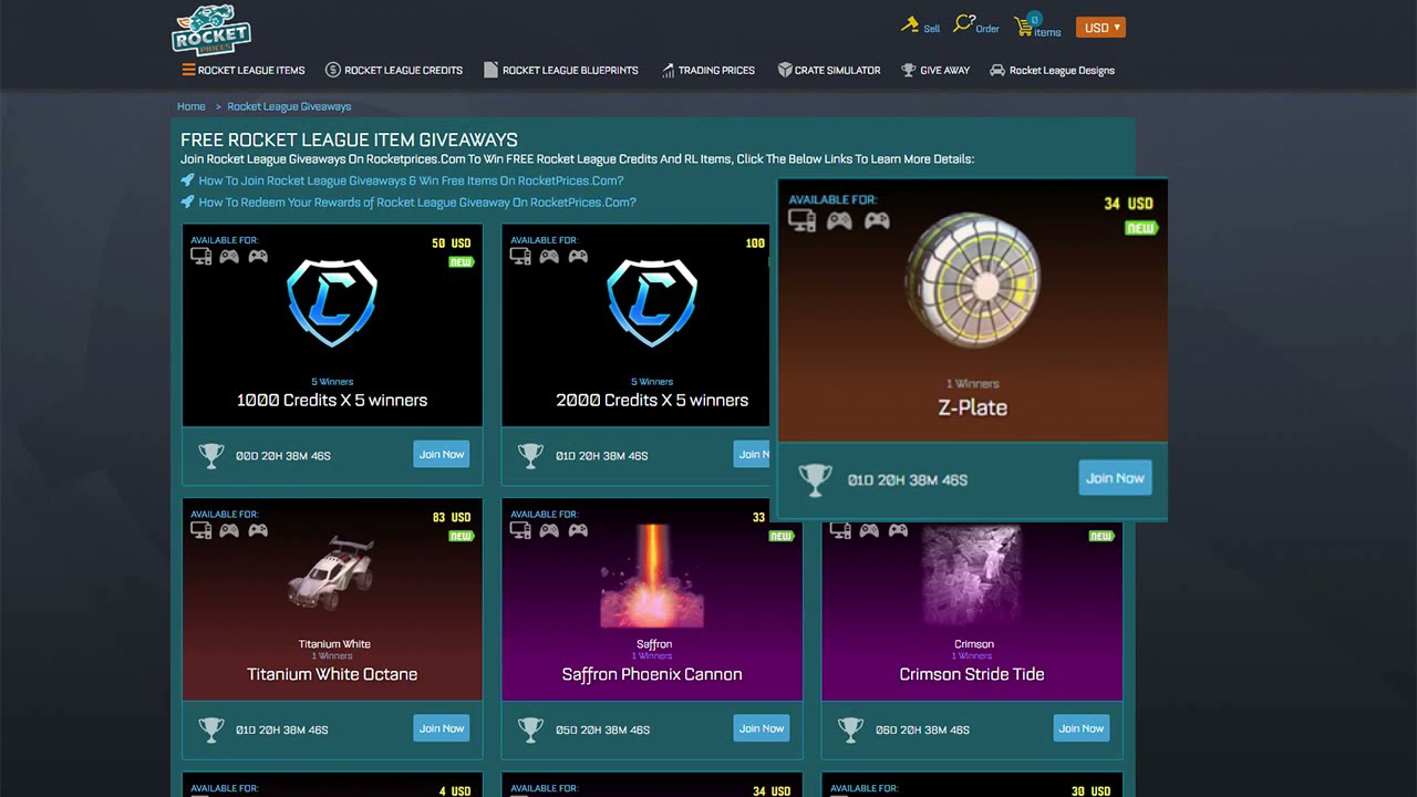 Join Christmas Giveaway & Win FREE Rocket League Credits, TW Octane, Z-Plate |  RocketPrices.Com