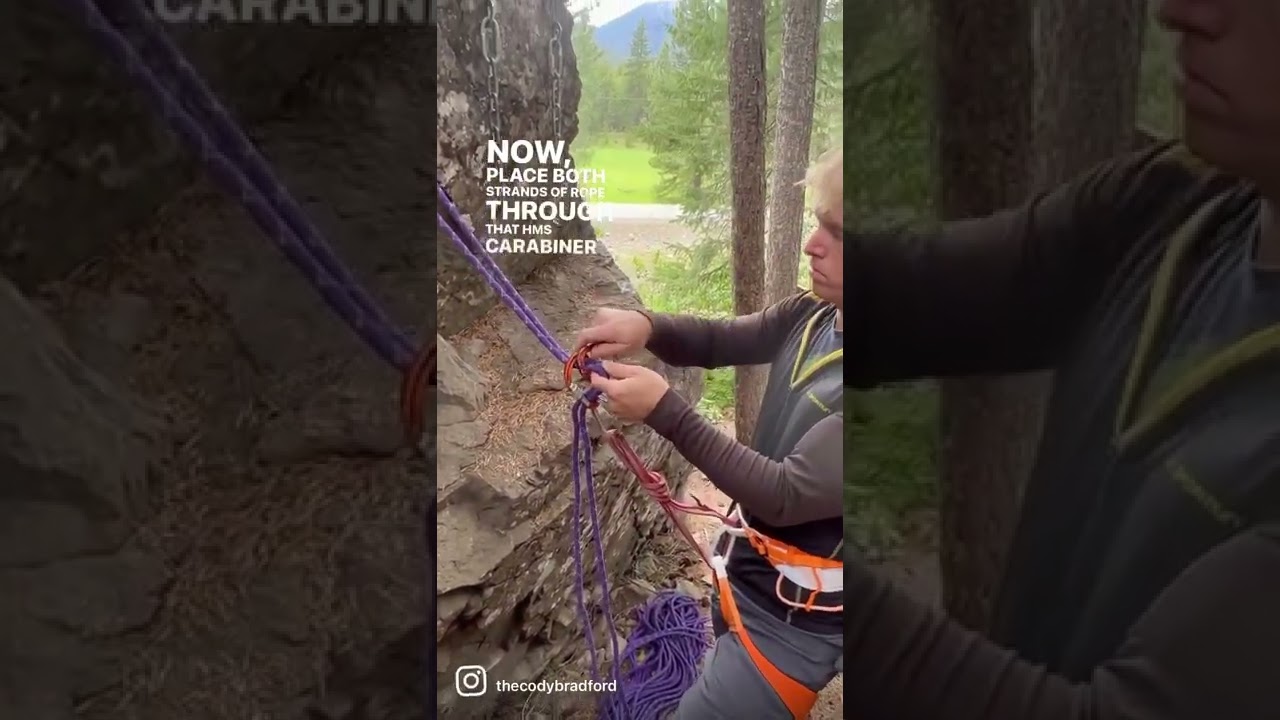 You Lost Your Rappel Device: Now What!!??