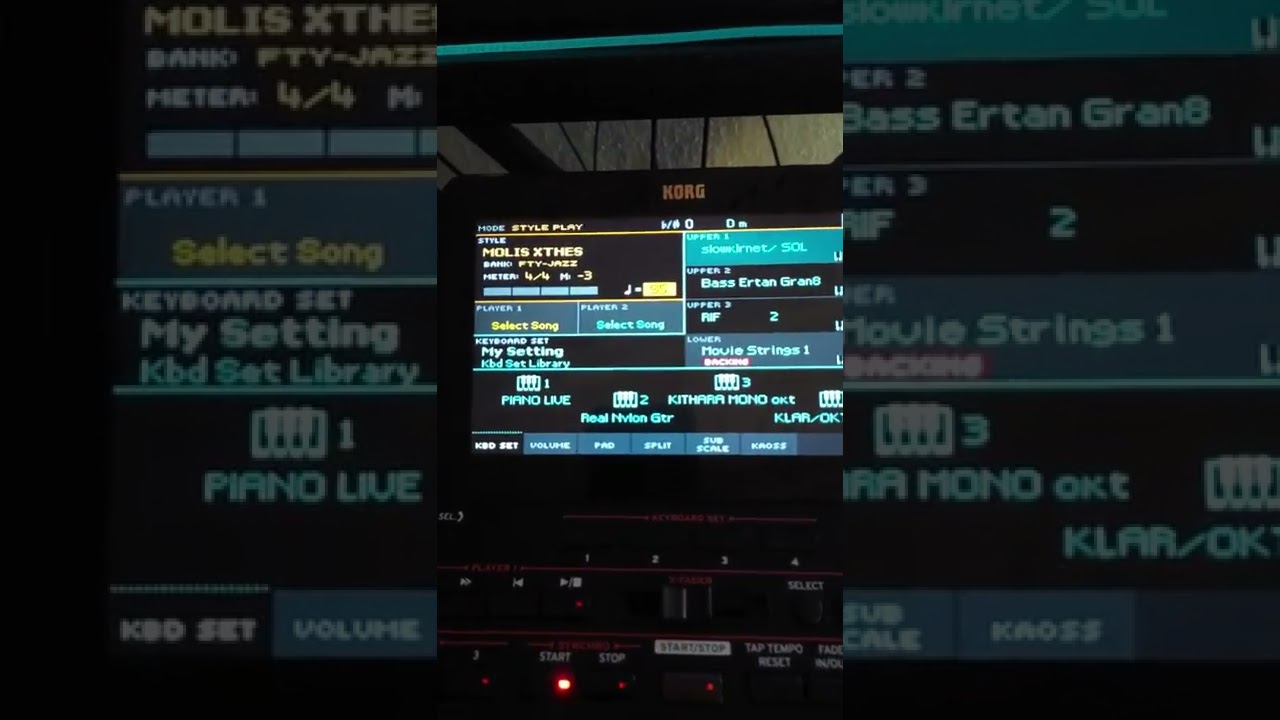 Korg style - &Mu;ό&lambda;&iota;&sigmaf; &chi;&theta;&epsilon;&sigmaf;  &Kappa;&omega;&nu;&sigma;&tau;&alpha;&nu;&tau;ί&nu;&omicron;&sigmaf; &Alpha;&rho;&gamma;&upsilon;&rho;ό&sigmaf;