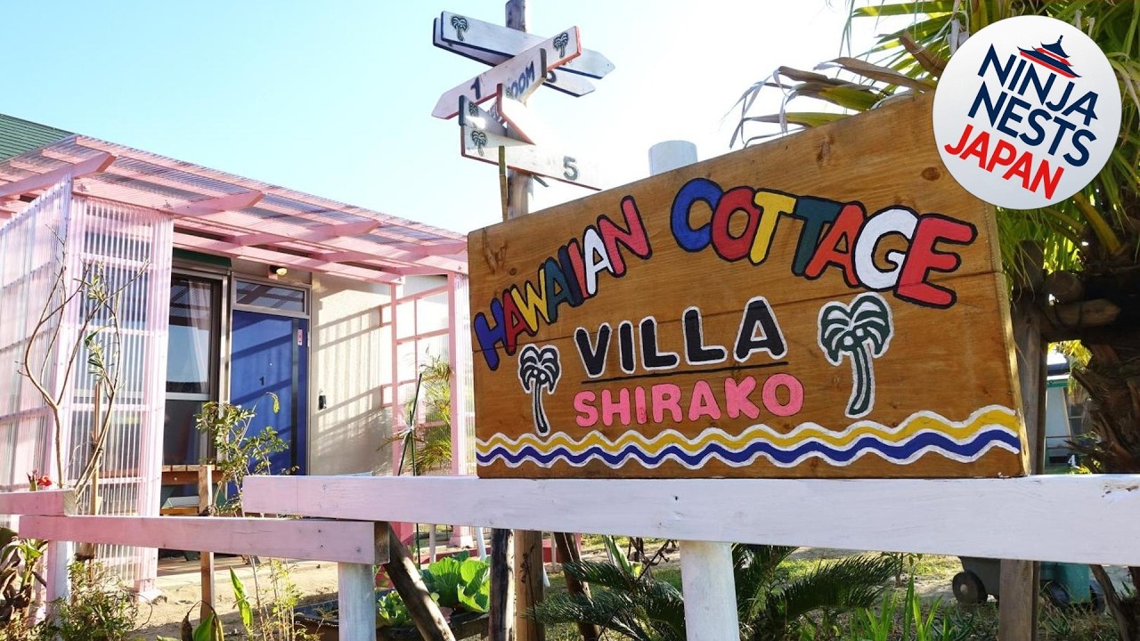 HAWAIIAN COTTAGE VILLA SHIRAKO | Choshi, Japan | Hotel Review ⭐