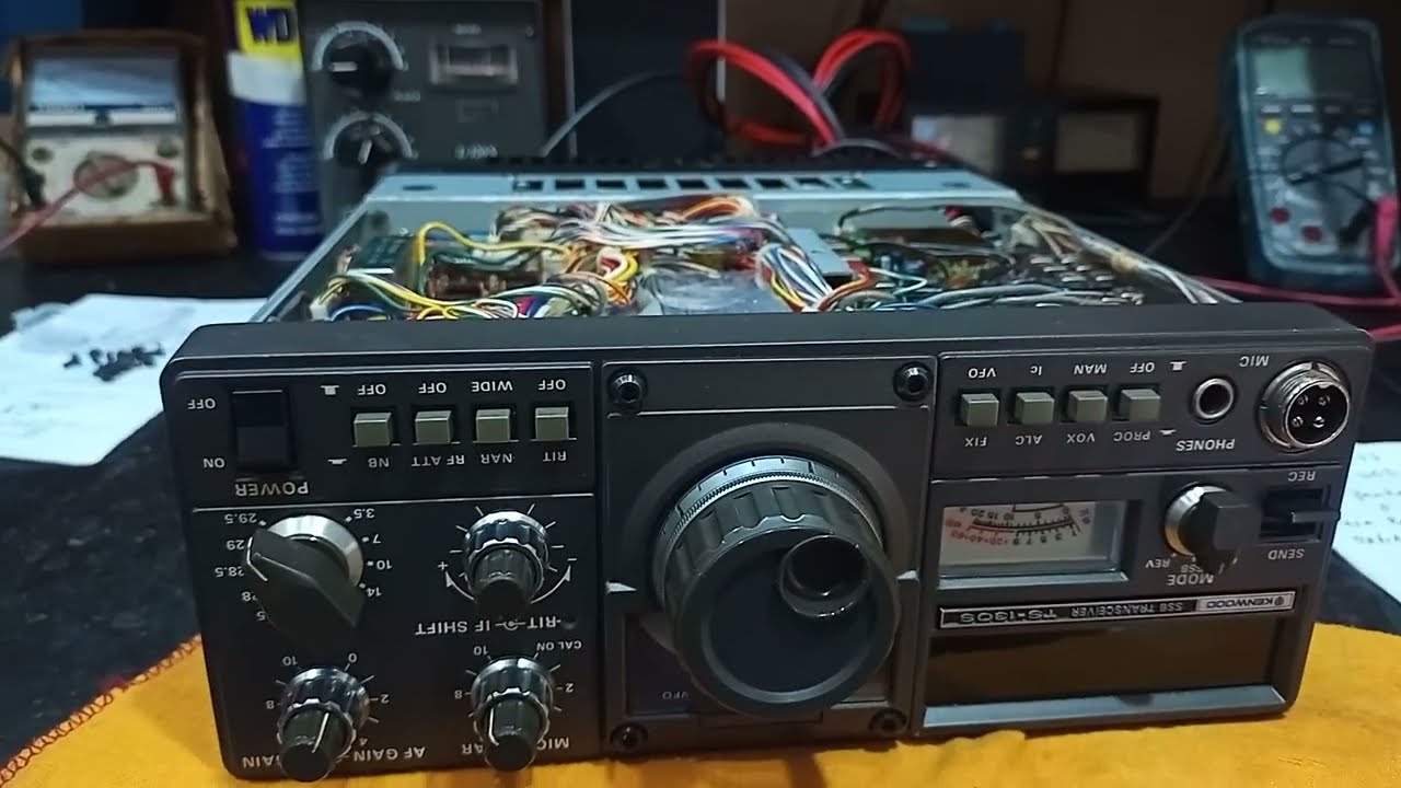 MODIFICAÇÃO NO TS-130S PARA BANDA DOS 11Mts NA POSIÇÃO DA CHAVE DE BANDA  29,5.