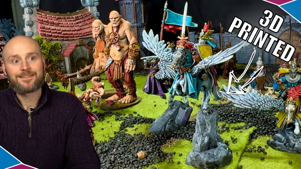 Army Painting Challenge: Painting (and failing) my 3D printed Old World Army