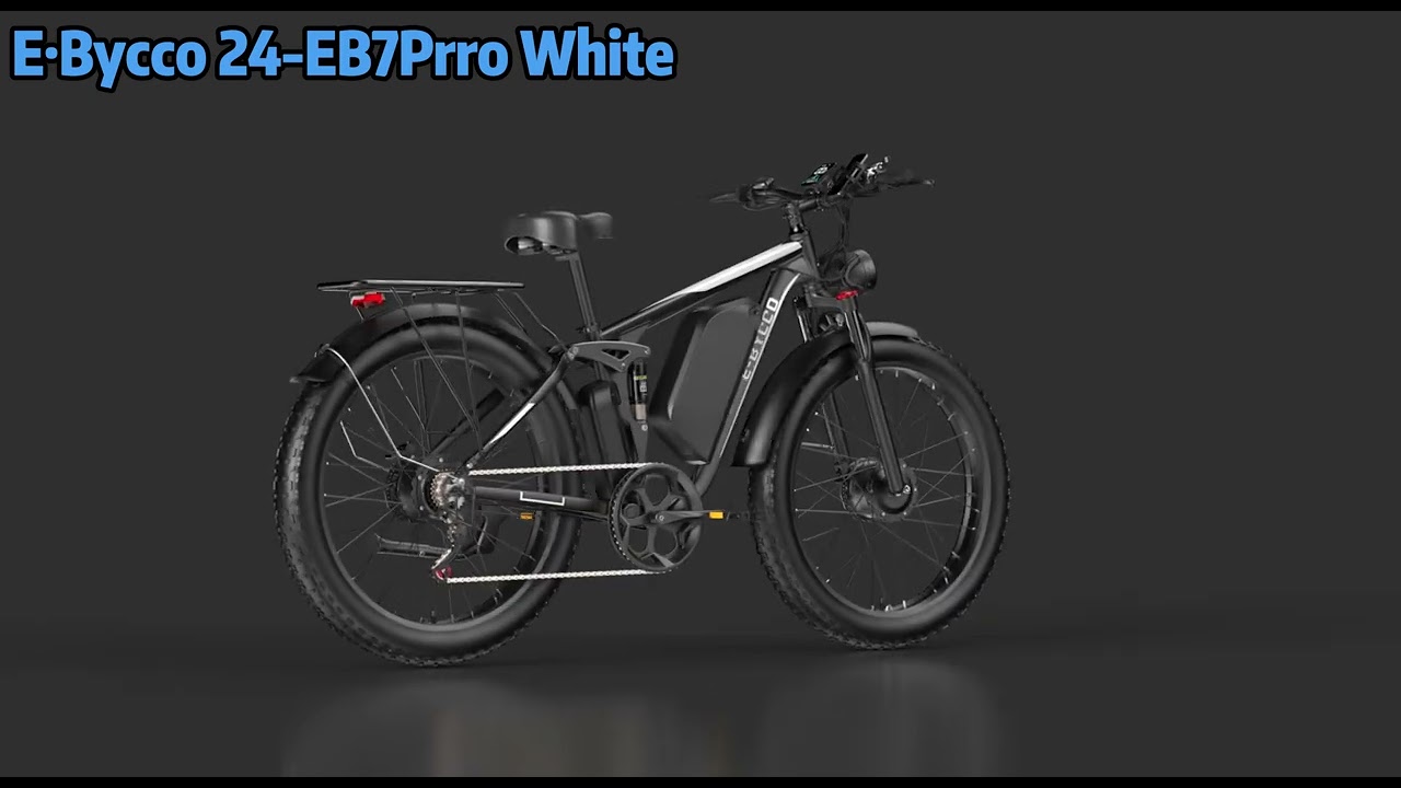 【E·Bycco】24‘’ EB7Pro-Peak 5000W Ebike- 360 Degree Display Video
