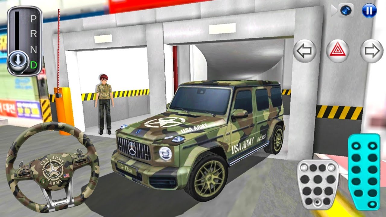 New Army Outfit & US Army Mercedes G Wagon - 3D Driving Class 2026 - Android iOS - Car Game Gameplay