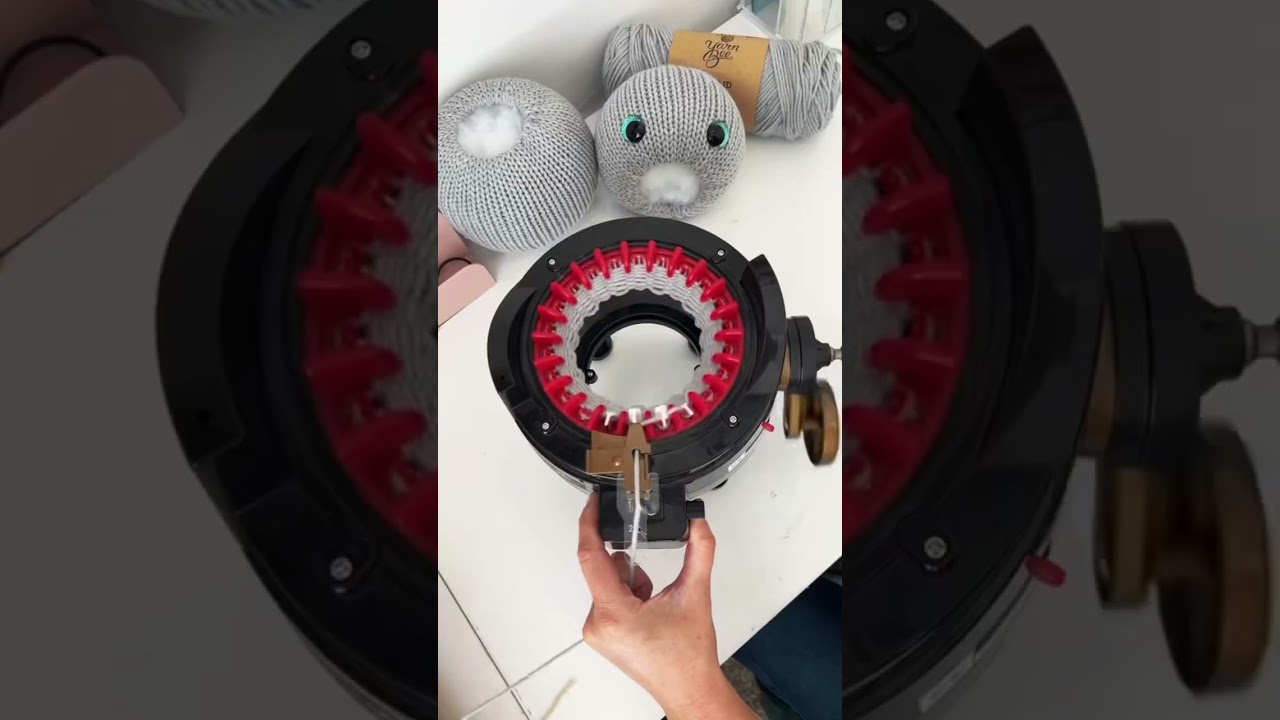 Let&rsquo;s make an elephant 🩶 Machines: Addi 46 pin, Addi 22 pin.