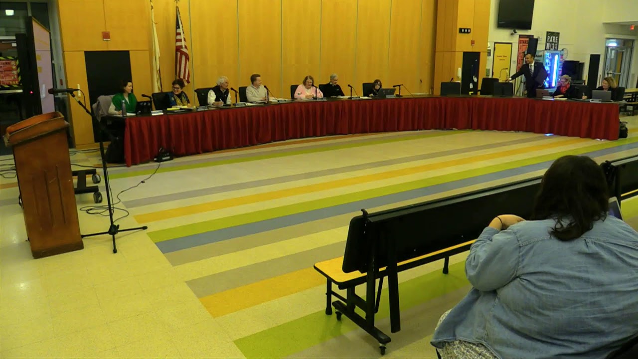 Newport School Committee Meeting 4/8/25
