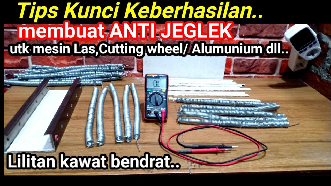 Tips Kunci Keberhasilan membuat Anti Jeglek Lilitan Kawat Bendrat