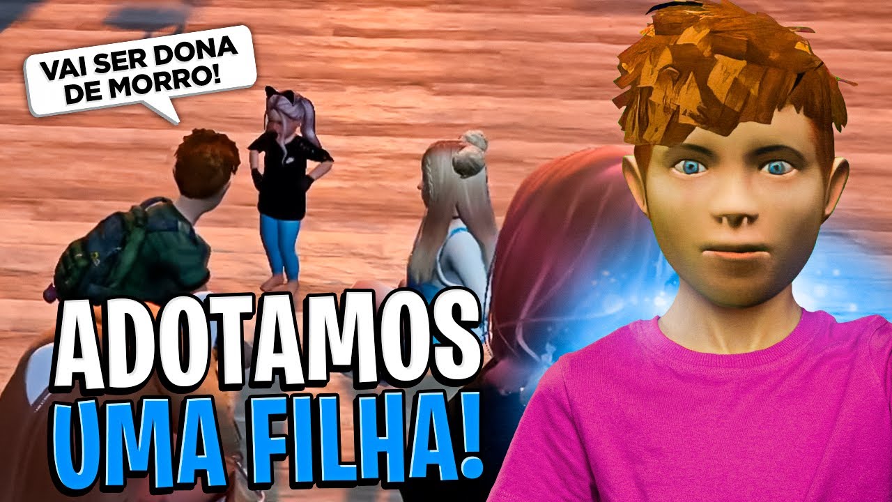 LOBINHO E JUJUBA ADOTARAM UMA FILHA! - GTA RP