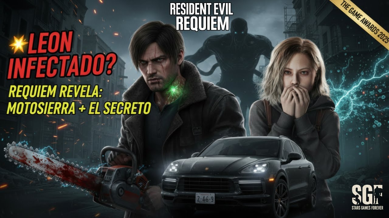 💥BOMBA! LEON INFECTADO? 😱 Requiem REVELA JUGABILIDAD, Motosierra y El Secreto de su Cuello 4K