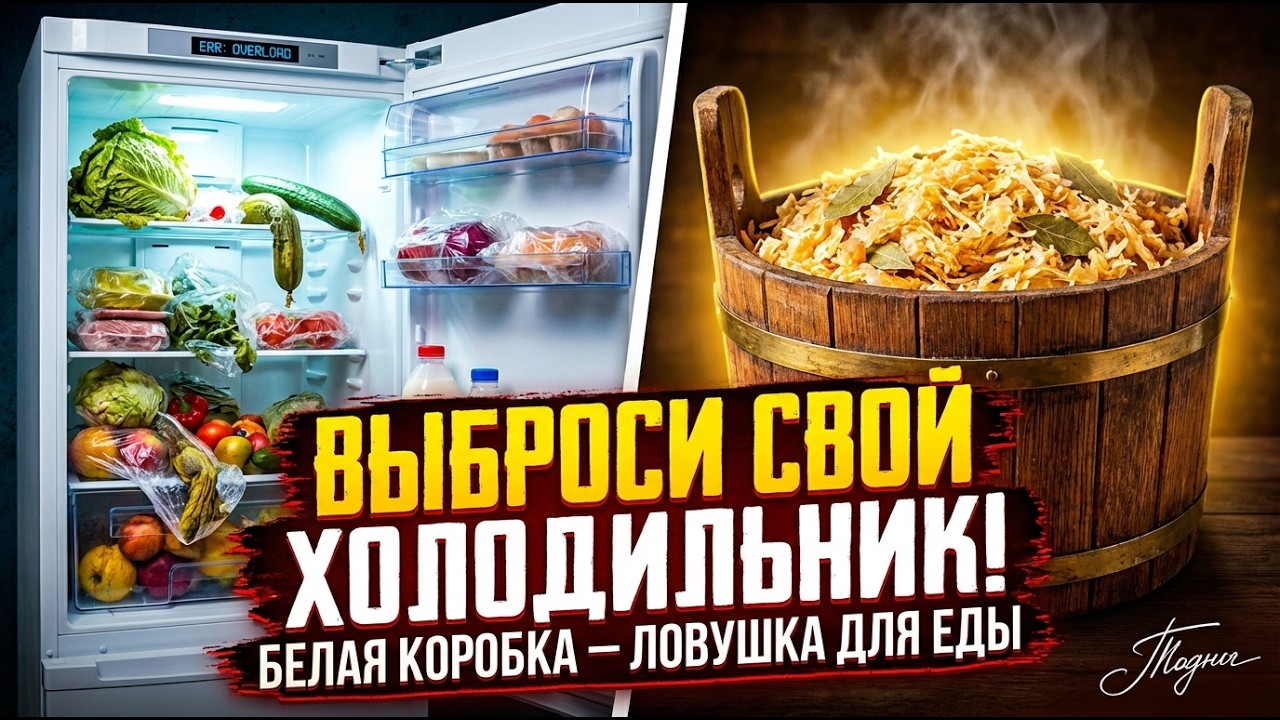 Холодильник Нас Обманул! 4 Секрета Выживания Наших Бабушек
