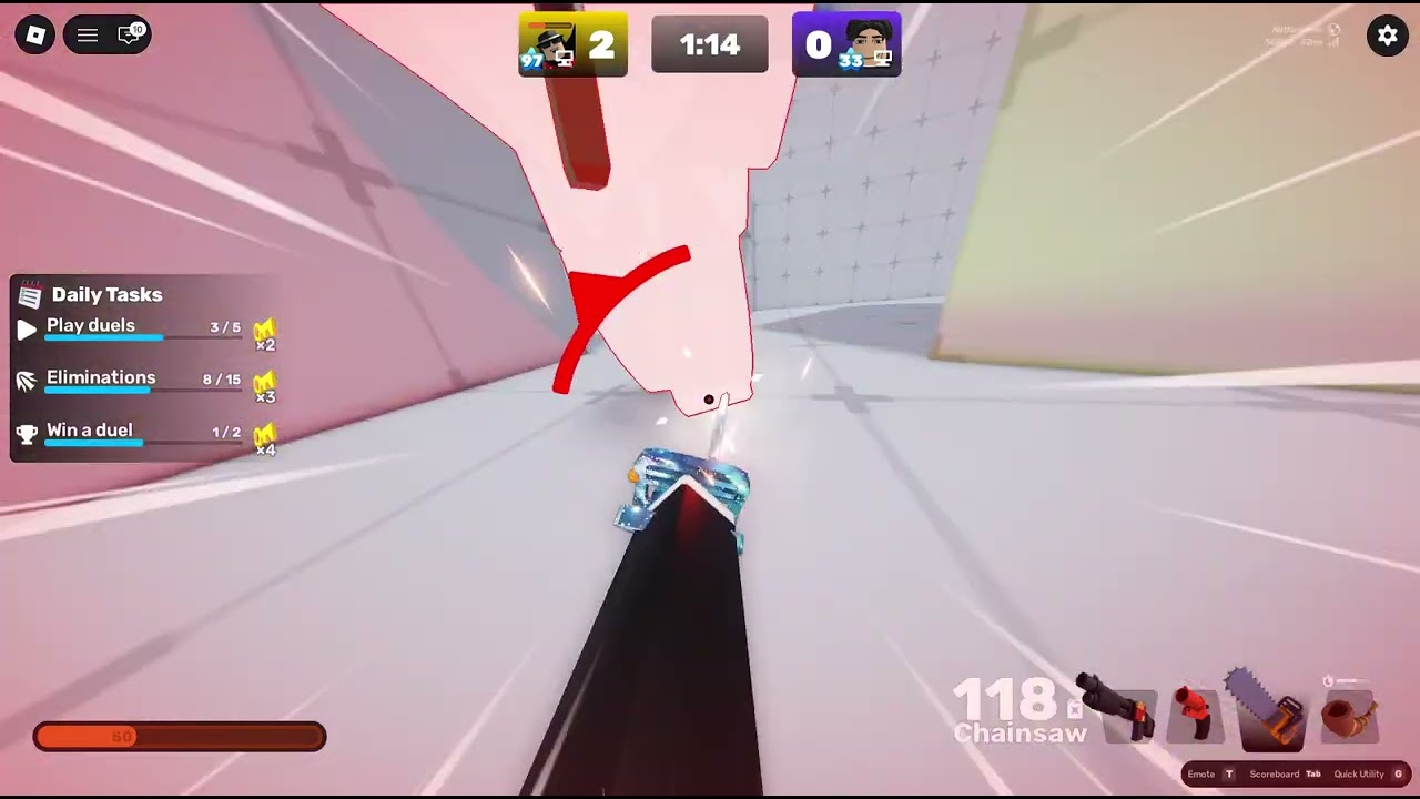 Best lodaout for Arena map (Roblox Rivals)
