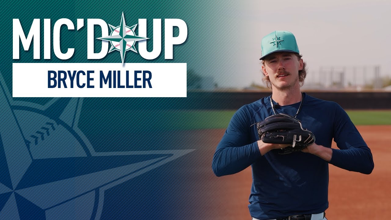 Mic'd Up: Mariners Starting Pitcher Bryce Miller