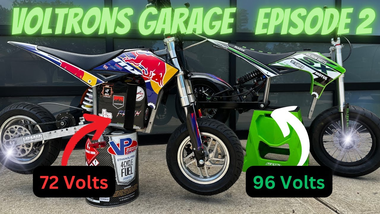 72 Volt, 76 Volt and 96 Volt Modified Razors, EBOX 2.0, EMOVE Roadrunner! Lets Go!