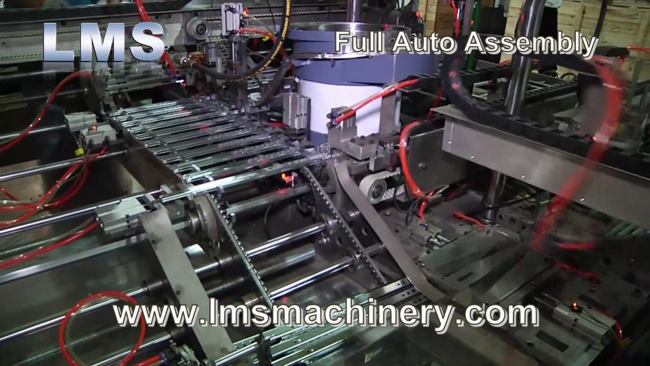 LMS Telescopic Channel Drawer Slide Auto Assembly Line