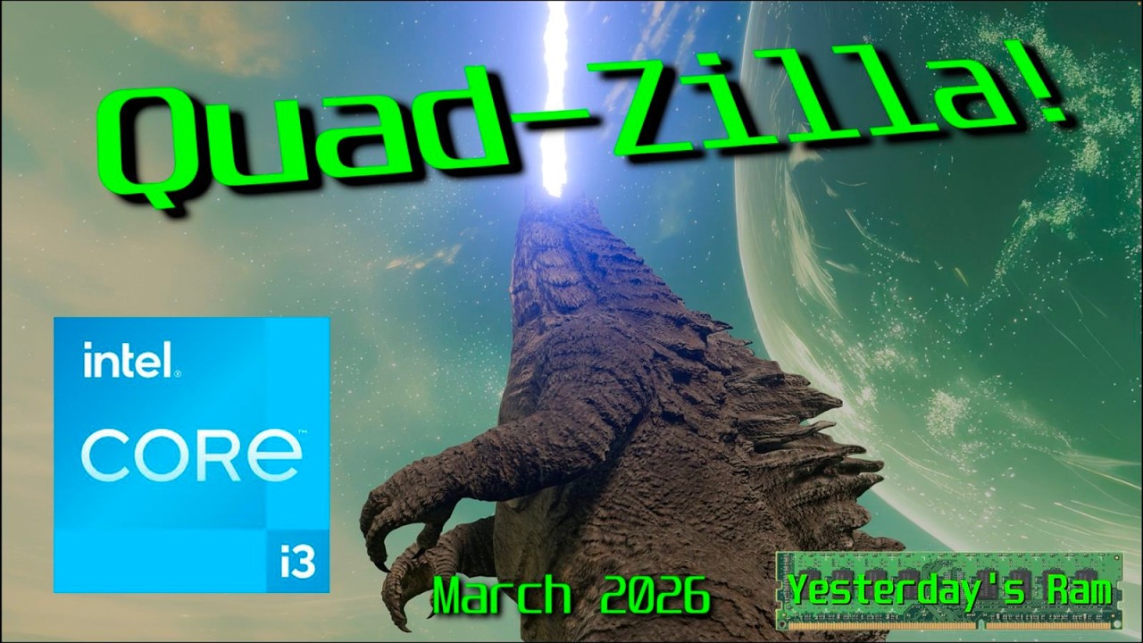 intel i3 12100F - Quad-Zilla! Still King of Budget CPUs?