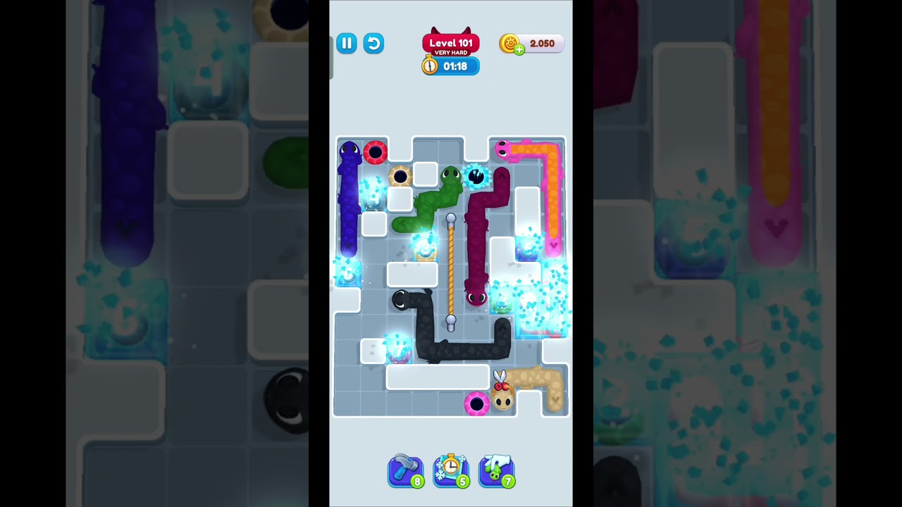Gecko Out level 101 walkthrough #gametapbyeeny #gaming #gameplay #playstore #walkthrough