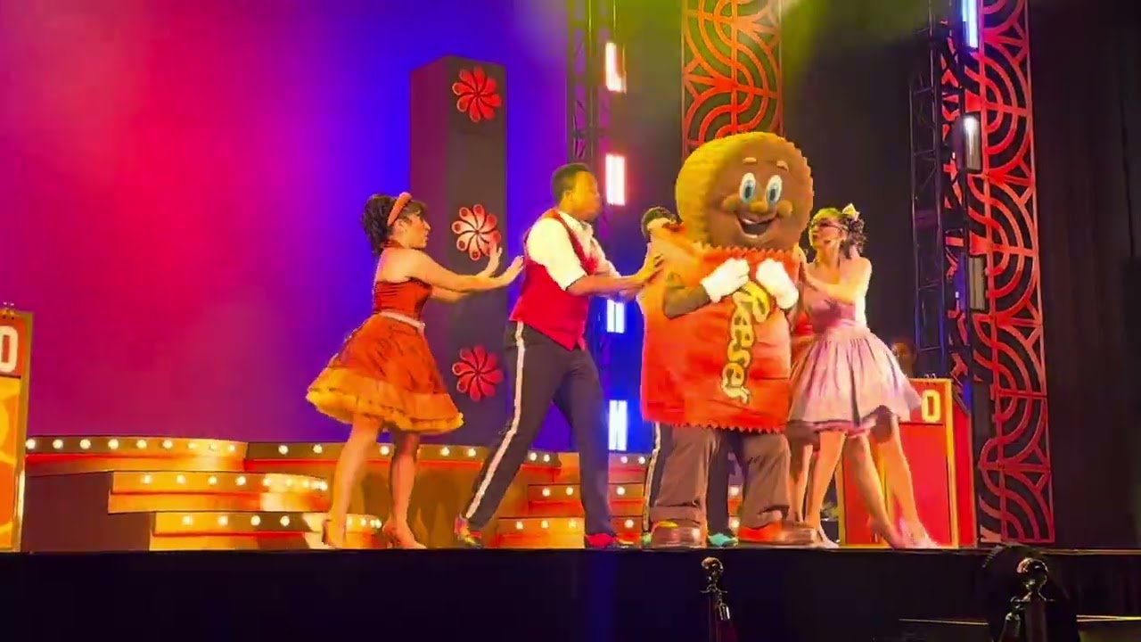 Adriella Was On A Gameshow At Hersheypark!