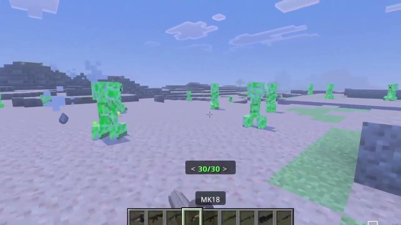 【マイクラ統合版】銃アドオン「ActualGuns 3D」