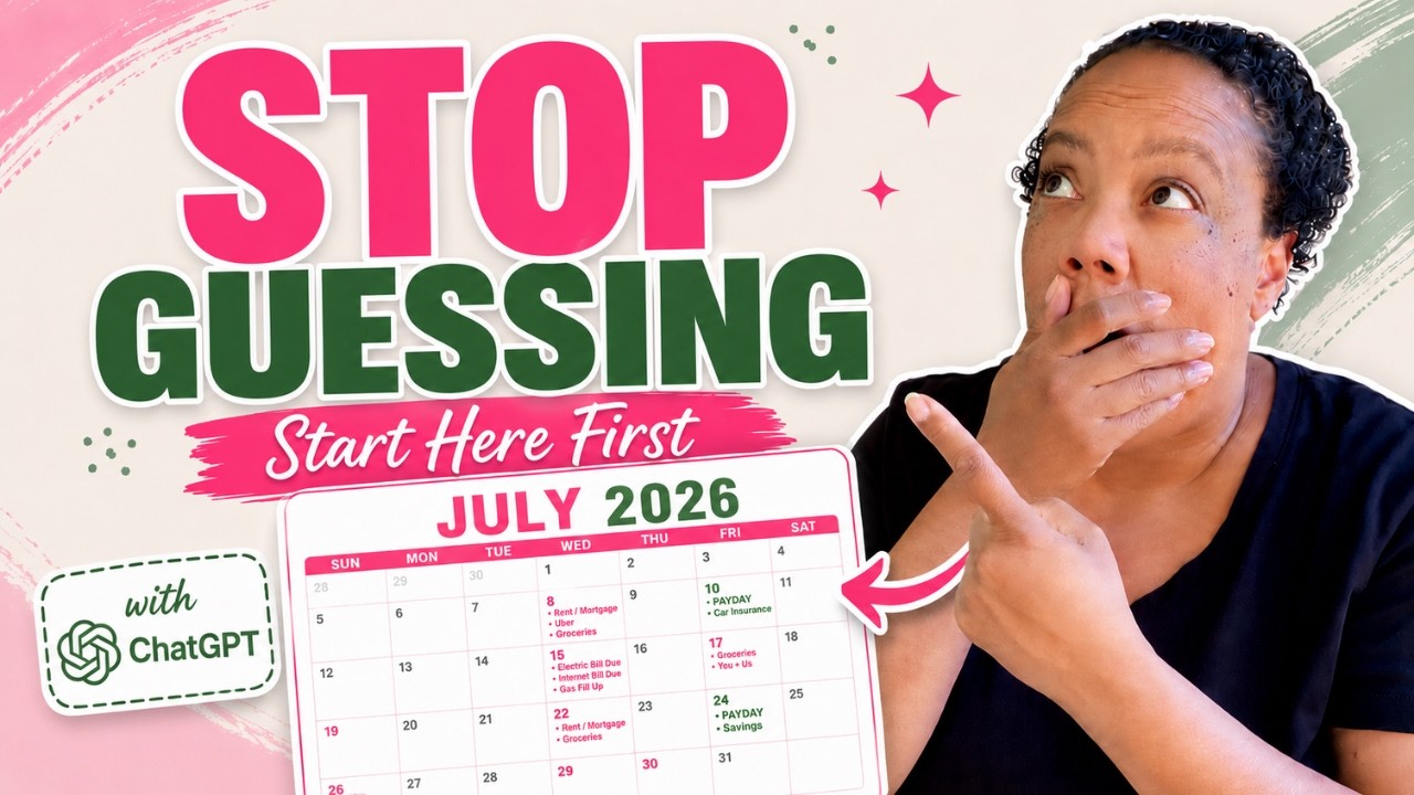 This Is Why Your Budget Feels So Hard | How to Create a Budgeting Calendar Tutorial #savingmoney