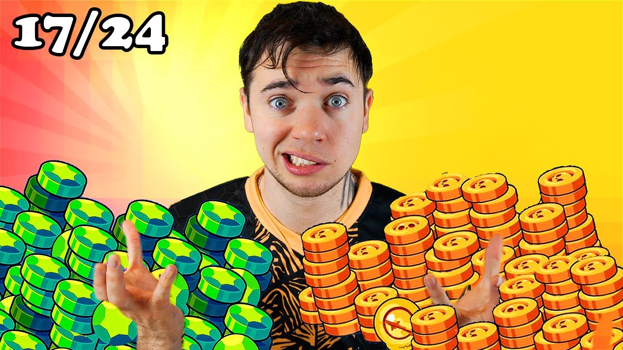 17/24 ASMR : J'ACHETE TOUTE LA BOUTIQUE DE BRAWL STARS ! 💲💲
