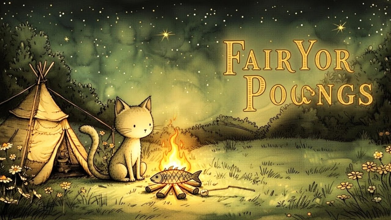 A Quiet Night by the Fire | Cozy Bedtime Cat Story