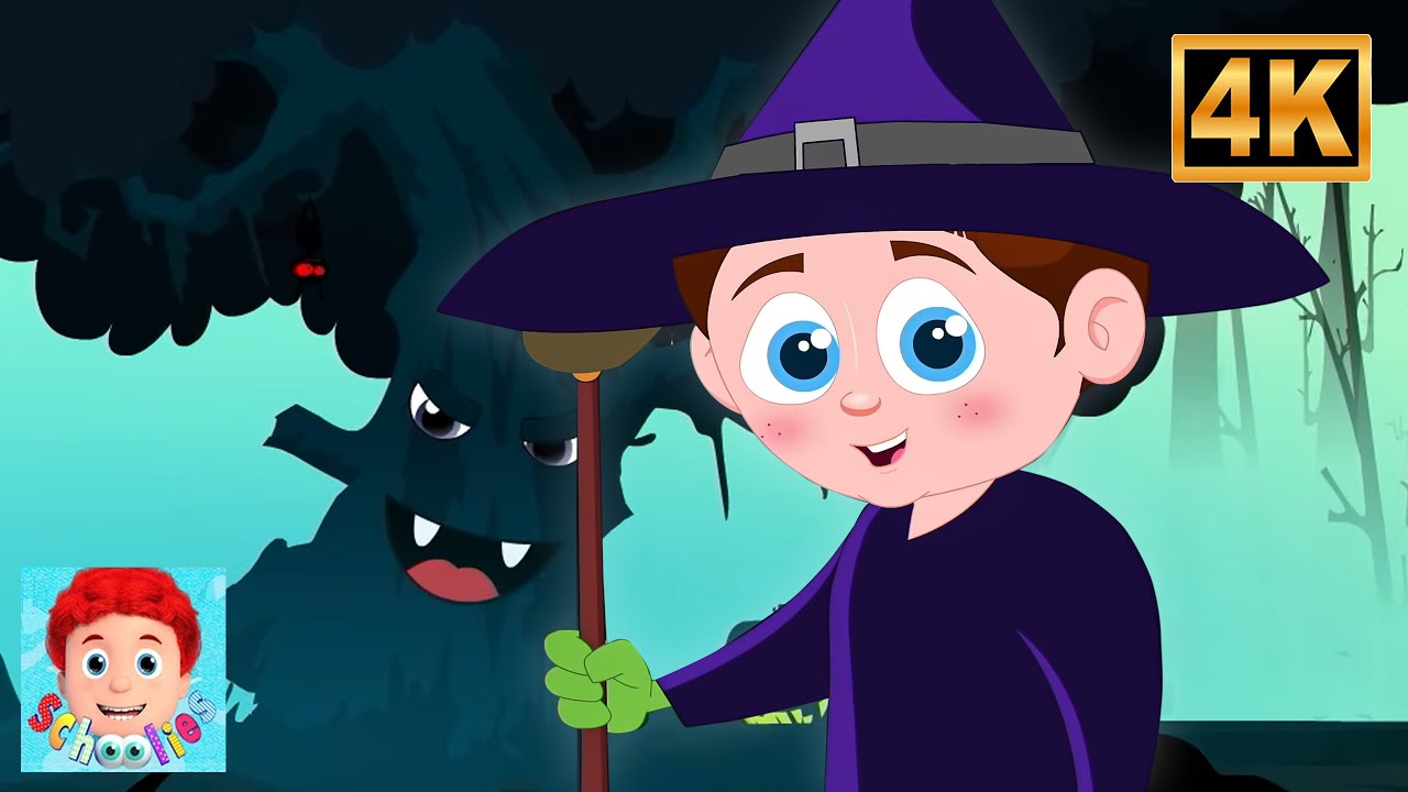 árvore Assustadora de Halloween + Desenho Animado Assustador e Vídeos Para Crianças