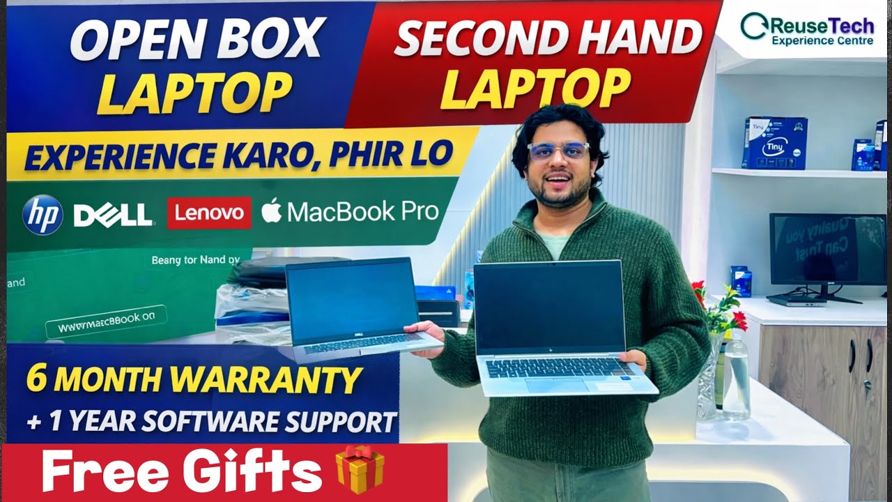 Best Second Hand Laptop Shop in Delhi | Tested & Genuine Laptops | ReuseTech
